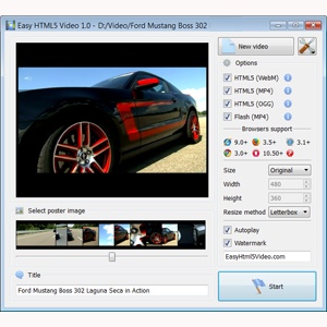 websites using html5 video